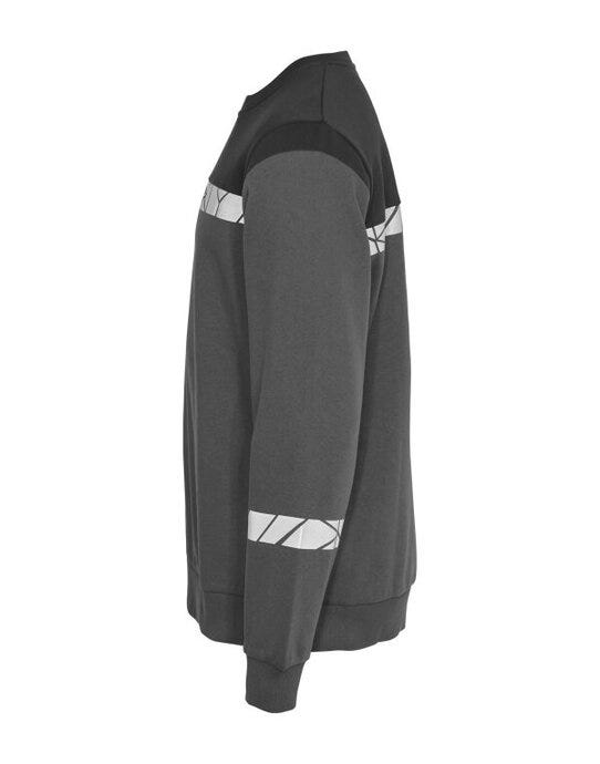 ProJob Workwear PJ647101 ProJob Progression 7101 Sweatshirt - Grey/Black