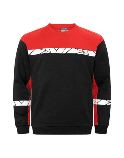 ProJob Workwear PJ647101 ProJob Progression 7101 Sweatshirt - Black/Red