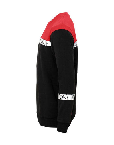 ProJob Workwear PJ647101 ProJob Progression 7101 Sweatshirt - Black/Red