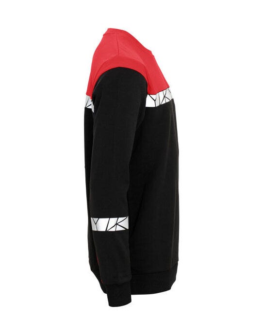 ProJob Workwear PJ647101 ProJob Progression 7101 Sweatshirt - Black/Red