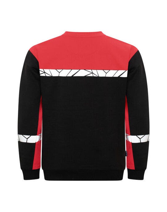 ProJob Workwear PJ647101 ProJob Progression 7101 Sweatshirt - Black/Red
