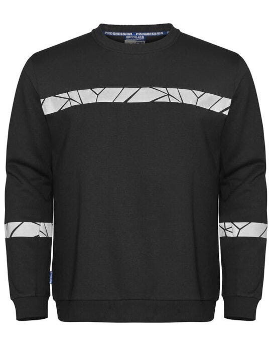 ProJob Workwear PJ647101 ProJob Progression 7101 Sweatshirt - Black/Black