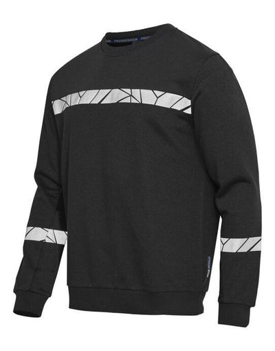 ProJob Workwear PJ647101 ProJob Progression 7101 Sweatshirt - Black/Black