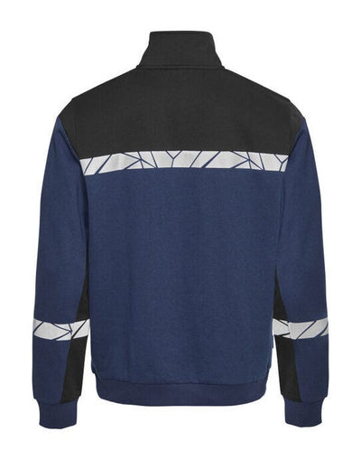 ProJob Workwear PJ647102 ProJob Progression 7102 Half Zip Sweat - Navy/Black
