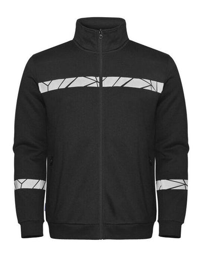 ProJob Workwear PJ647103 ProJob Progression 7103 Full Zip Sweat - Black/Black