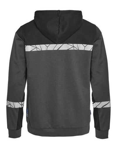 ProJob Workwear PJ647104 ProJob Progression 7104 Half Zip Hoodie - Grey/Black
