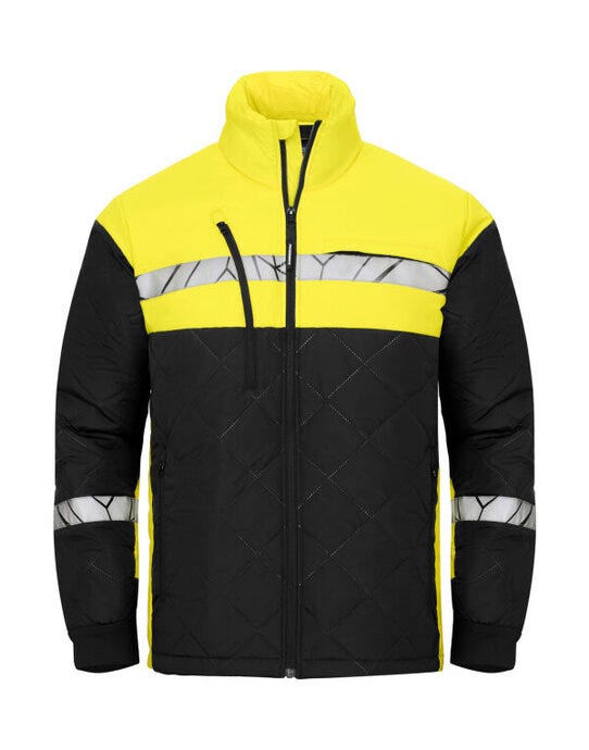 ProJob Workwear PJ647404 ProJob Progression 7404 Lightweight Jkt - Black/Yellow