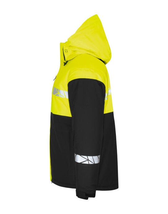 ProJob Workwear PJ647413 ProJob Progression 7413 Padded Softshell - Black/Yellow