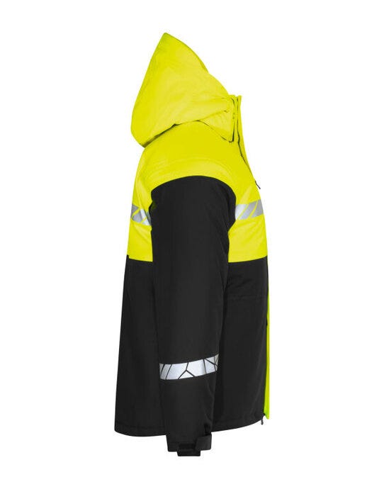 ProJob Workwear PJ647413 ProJob Progression 7413 Padded Softshell - Black/Yellow