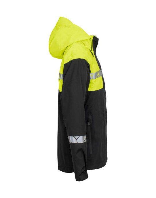 ProJob Workwear PJ647414 ProJob Progression 7414 Shell Jacket - Black/Yellow