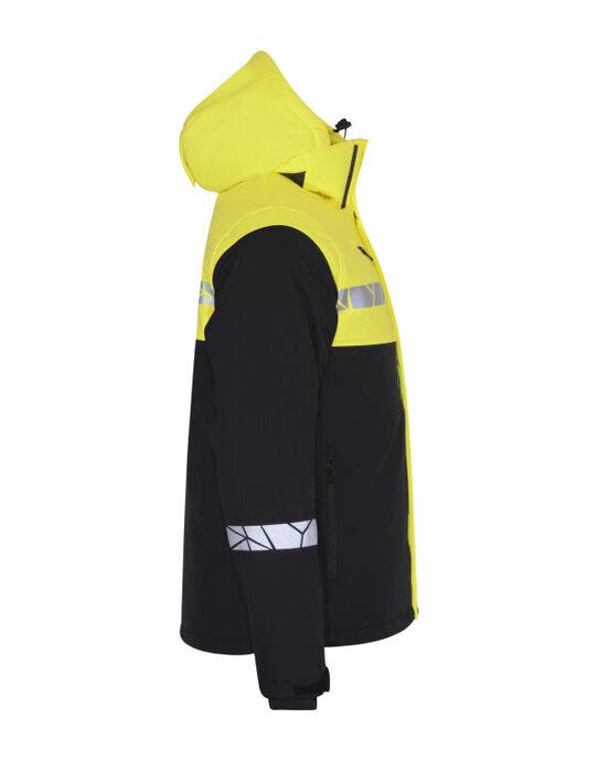 ProJob Workwear PJ647415 ProJob Progression 7415 Padded Jkt - Black/Yellow