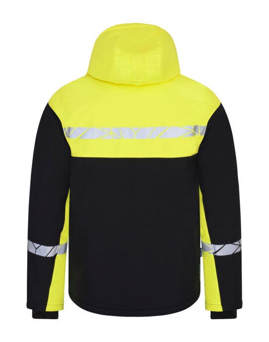 ProJob Workwear PJ647415 ProJob Progression 7415 Padded Jkt - Black/Yellow