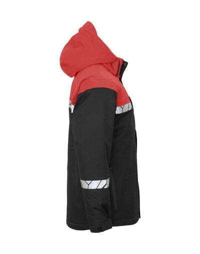 ProJob Workwear PJ647415 ProJob Progression 7415 Padded Jkt - Black/Red