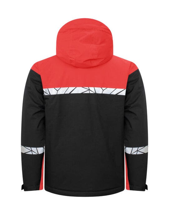 ProJob Workwear PJ647415 ProJob Progression 7415 Padded Jkt - Black/Red