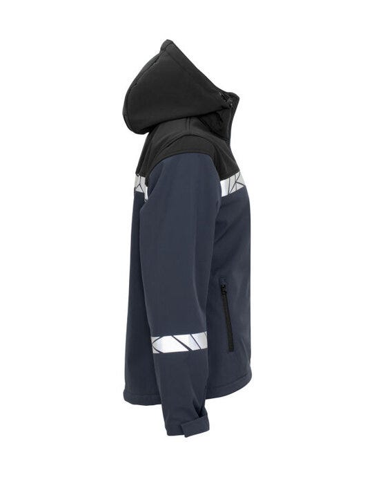 ProJob Workwear PJ647417 ProJob Progression 7417 Ladies Softshell - Navy/Black