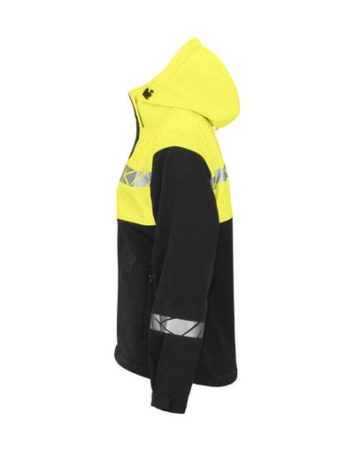 ProJob Workwear PJ647417 ProJob Progression 7417 Ladies Softshell - Black/Yellow