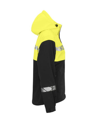 ProJob Workwear PJ647417 ProJob Progression 7417 Ladies Softshell - Black/Yellow