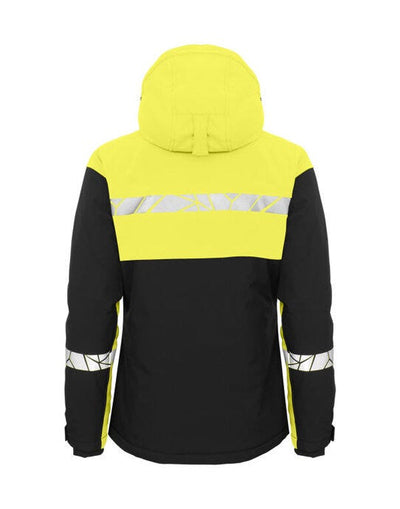 ProJob Workwear PJ647417 ProJob Progression 7417 Ladies Softshell - Black/Yellow