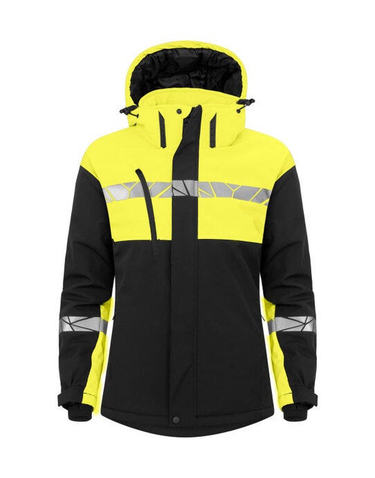 ProJob Workwear PJ647418 ProJob Progression 7418 Ladies Softshell - Black/Yellow