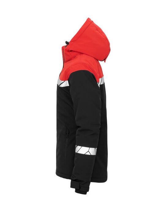 ProJob Workwear PJ647418 ProJob Progression 7418 Ladies Softshell - Black/Red