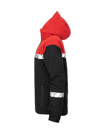ProJob Workwear PJ647420 ProJob Progression 7420 Ladies Funct Jkt - Black/Red