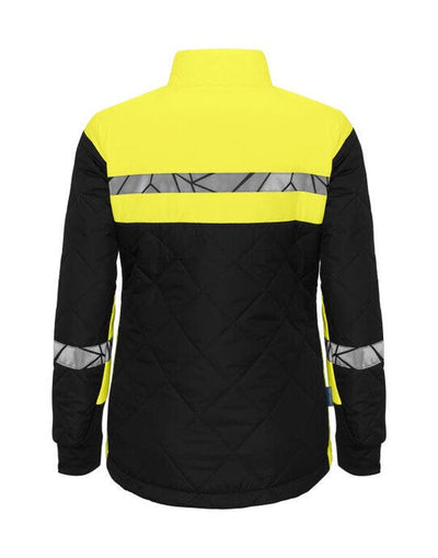 ProJob Workwear PJ647421 ProJob Progression 7421 Ladies LW Jacket - Black/Yellow