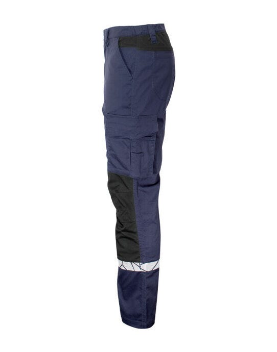 ProJob Workwear PJ647507 ProJob 7507 Service Pant - Navy/Black