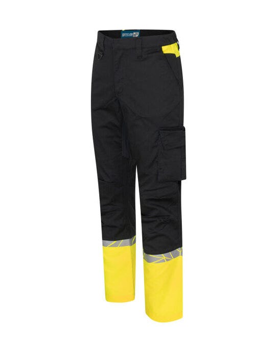 ProJob Workwear PJ647507 ProJob 7507 Service Pant - Black/Yellow