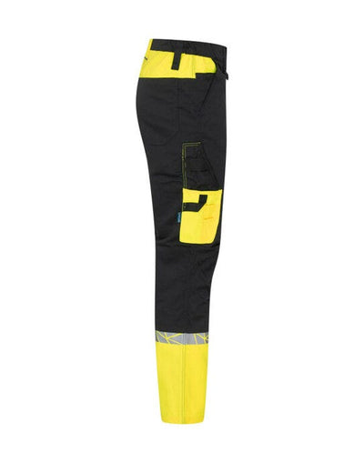 ProJob Workwear PJ647507 ProJob 7507 Service Pant - Black/Yellow