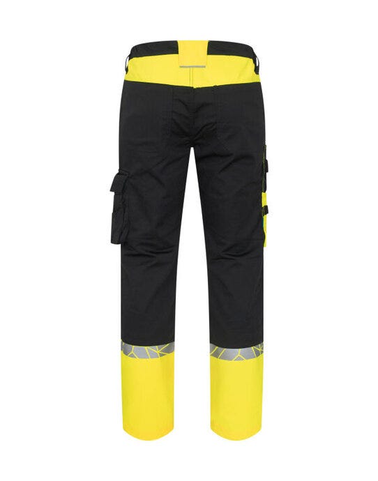 ProJob Workwear PJ647507 ProJob 7507 Service Pant - Black/Yellow