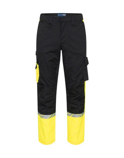 ProJob Workwear PJ647507 ProJob 7507 Service Pant - Black/Yellow