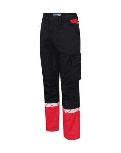 ProJob Workwear PJ647507 ProJob 7507 Service Pant - Black/Red