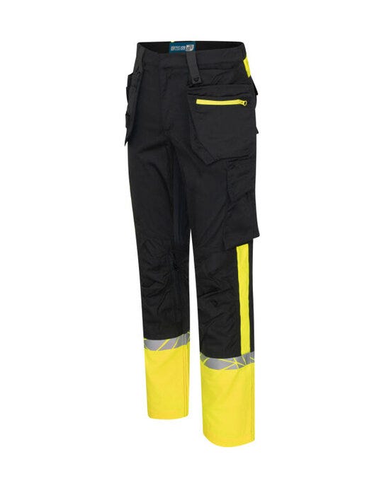 ProJob Workwear PJ647509 ProJob 7509 Workpant - Black/Yellow