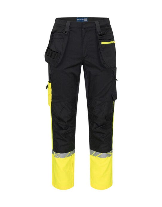 ProJob Workwear PJ647509 ProJob 7509 Workpant - Black/Yellow