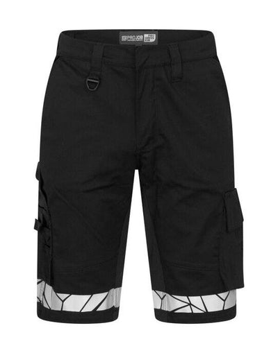 ProJob Workwear PJ647510 ProJob 7510 Work Shorts - Black/Black