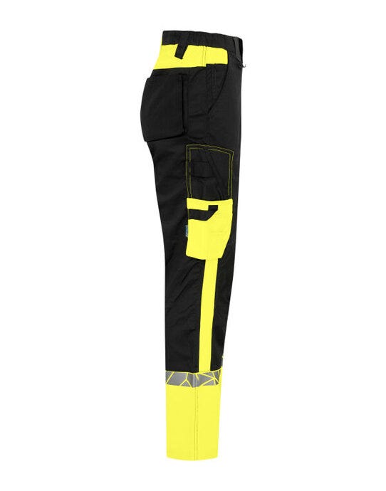 ProJob Workwear PJ647512 ProJob Progression 7512 Ladies Workpant - Black/Yellow
