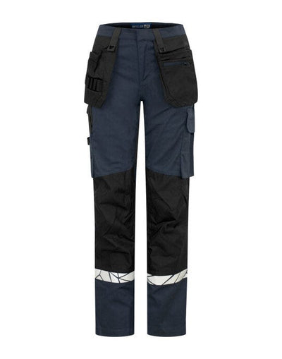 ProJob Workwear PJ647513 ProJob Progression 7513 Ladies Workpant - Navy/Black