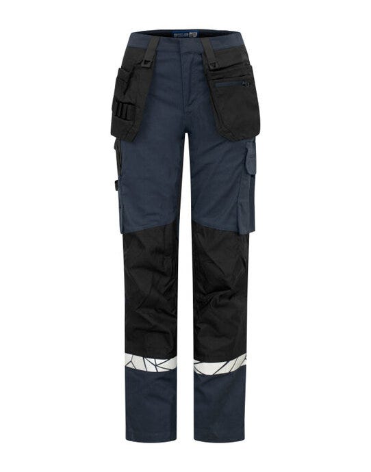 ProJob Workwear PJ647513 ProJob Progression 7513 Ladies Workpant - Navy/Black