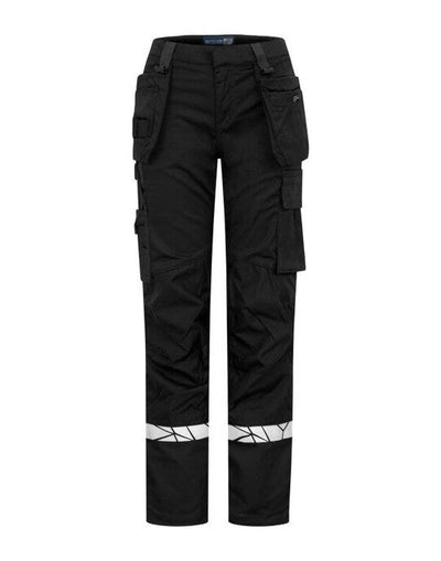ProJob Workwear PJ647513 ProJob Progression 7513 Ladies Workpant - Black/Black