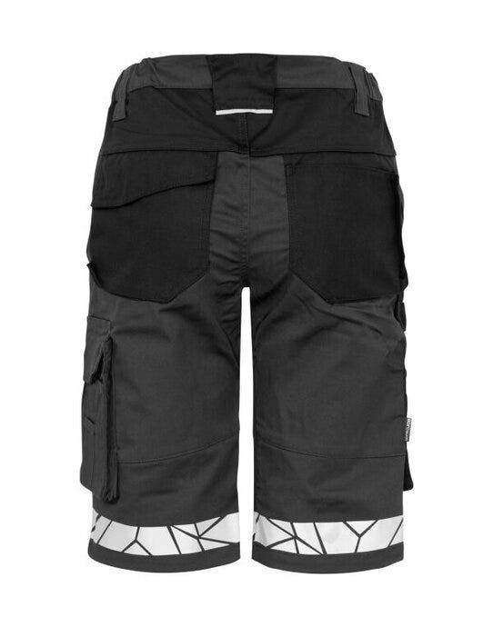 ProJob Workwear PJ647514 ProJob Progression 7514 Ladies Shorts - Grey/Black