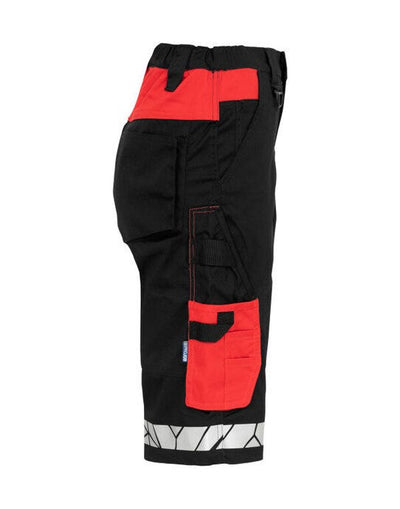 ProJob Workwear PJ647514 ProJob Progression 7514 Ladies Shorts - Black/Red