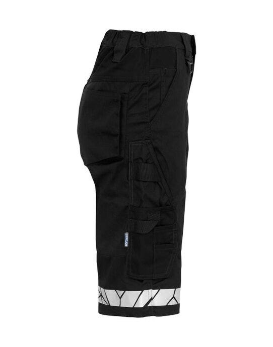 ProJob Workwear PJ647514 ProJob Progression 7514 Ladies Shorts - Black/Black