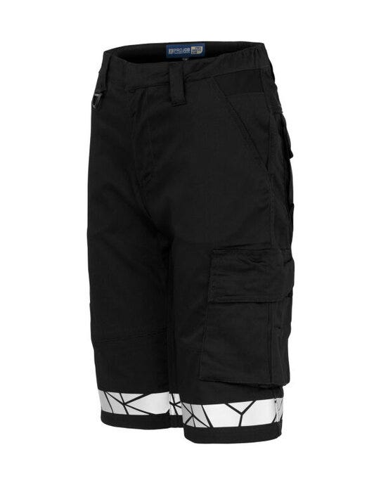 ProJob Workwear PJ647514 ProJob Progression 7514 Ladies Shorts - Black/Black