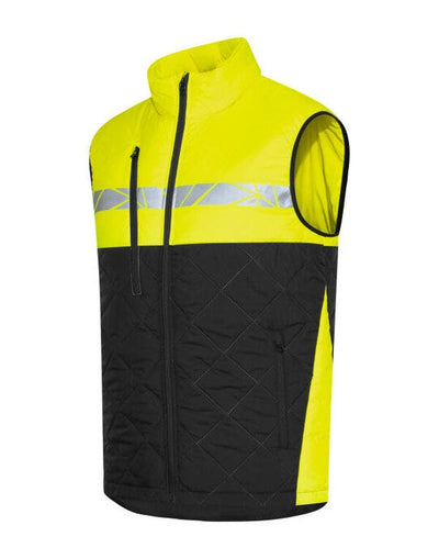 ProJob Workwear PJ647700 ProJob Progression 7700 Vest - Black/Yellow