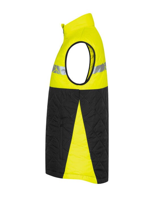 ProJob Workwear PJ647700 ProJob Progression 7700 Vest - Black/Yellow