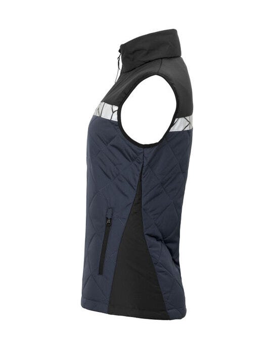 ProJob Workwear PJ647701 ProJob Progression 7701 Ladies Vest - Navy/Black