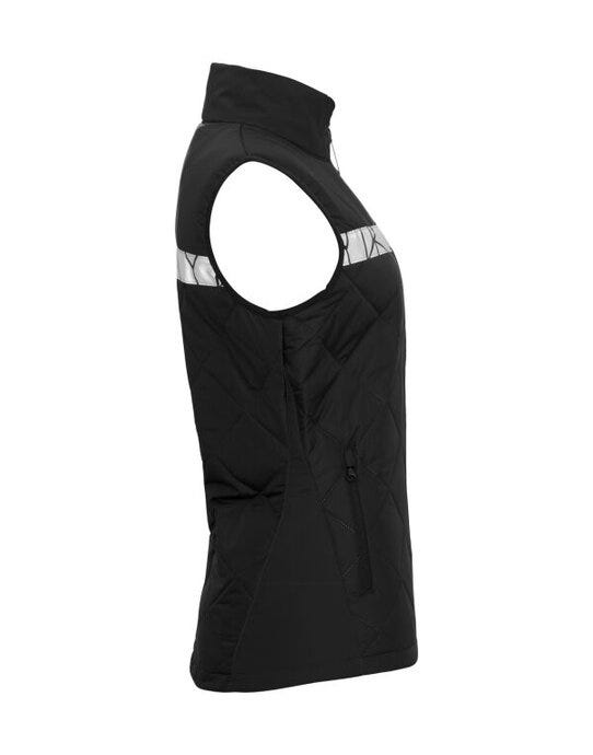 ProJob Workwear PJ647701 ProJob Progression 7701 Ladies Vest - Black/Black