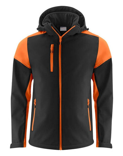 Printer Prime PP2261065 Men's Softshell - Black/Orange