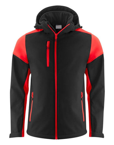 Printer Prime PP2261065 Men's Softshell - Black/Red