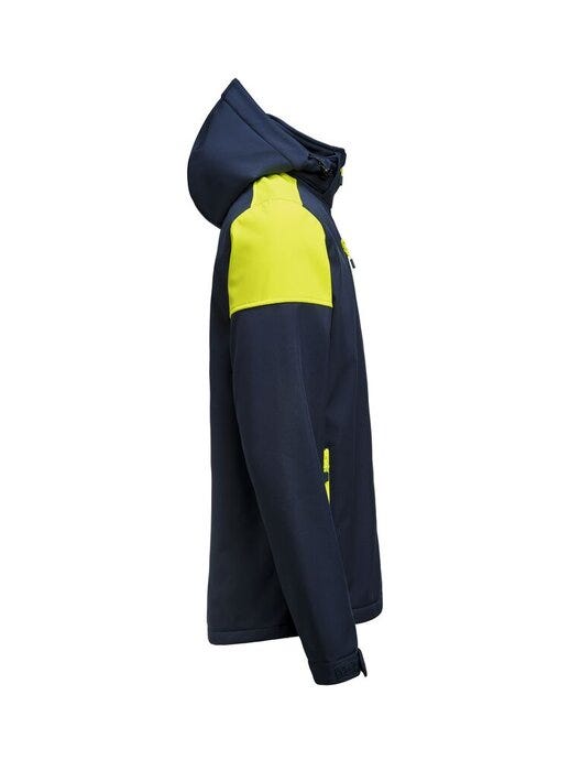 Printer Prime PP2261065 Men's Softshell - Navy/Neon Yellow